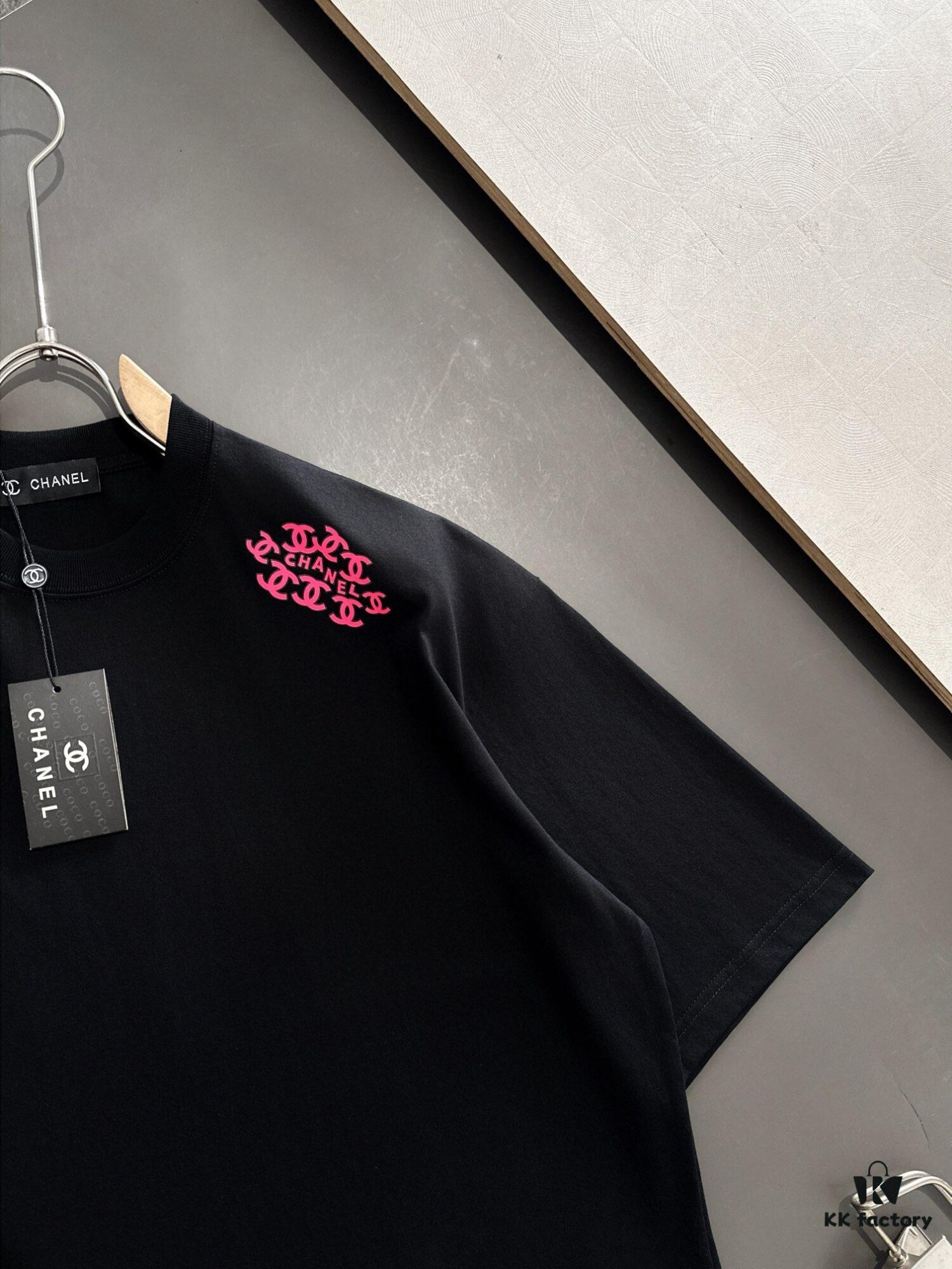 CHANEL Summer New Arrival Round Neck Short Sleeve T-Shirt