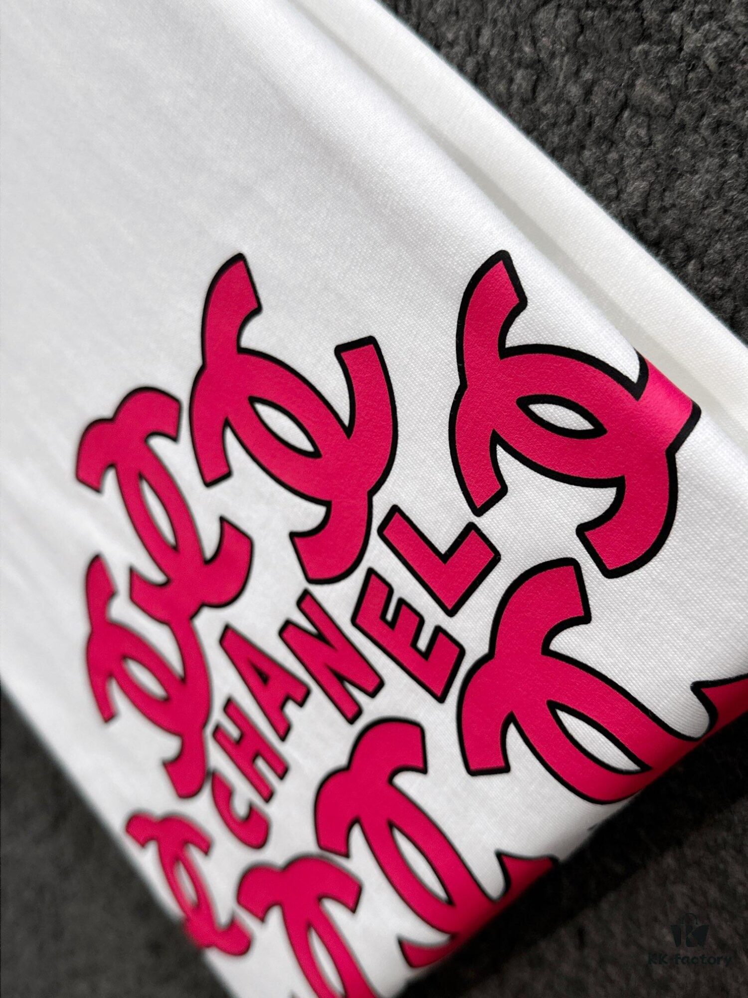 CHANEL Summer New Arrival Round Neck Short Sleeve T-Shirt