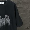 Chanel 2025 New Arrival Rhinestone Letter Logo Couple Short Sleeve T-Shirt