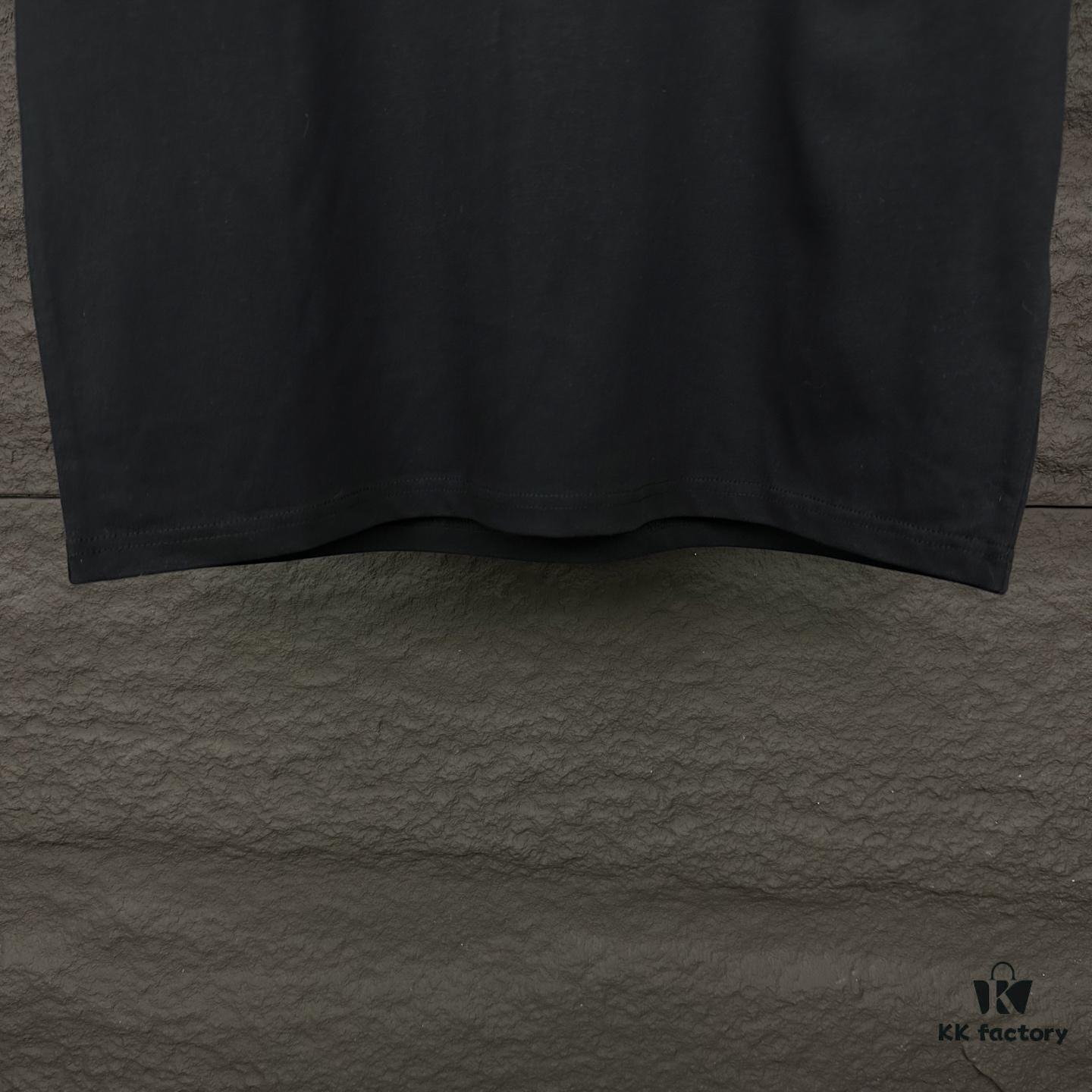 Chanel 2025 New Arrival Rhinestone Letter Logo Couple Short Sleeve T-Shirt