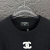 Chanel 2025 New Arrival Patch Embroidery Logo Couple T-Shirt