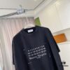MM6 Maison Margiela 2025 Summer New Arrival Distressed Ombre Vintage Short Sleeve T-Shirt with Unique Logo Print, Custom 320g Fabric, Unisex Design