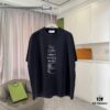 MM6 Maison Margiela 2025 Summer New Arrival Distressed Ombre Vintage Short Sleeve T-Shirt with Custom Fabric 320g and Signature Logo Print Unisex