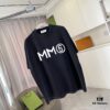 MM6 Maison Margiela 2025 Summer New Arrival Distressed Ombre Graphic Print Short Sleeve T-Shirt Custom 320g Fabric Unisex