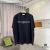 MM6 Maison Margiela 2025 Summer New Arrival Distressed Gradient Vintage Short Sleeve T-Shirt with Signature Logo Print, Custom 320g Fabric Unisex Design