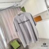 MM6 Maison Margiela 2025 Summer New Arrival Distressed Gradient Worn-Out Design with Unique Logo Print, Custom 320g Fabric Short-Sleeve T-Shirt Unisex