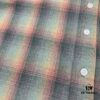 New MM6 Maison Margiela Rainbow Plaid Unisex Casual Shirt 2023FW