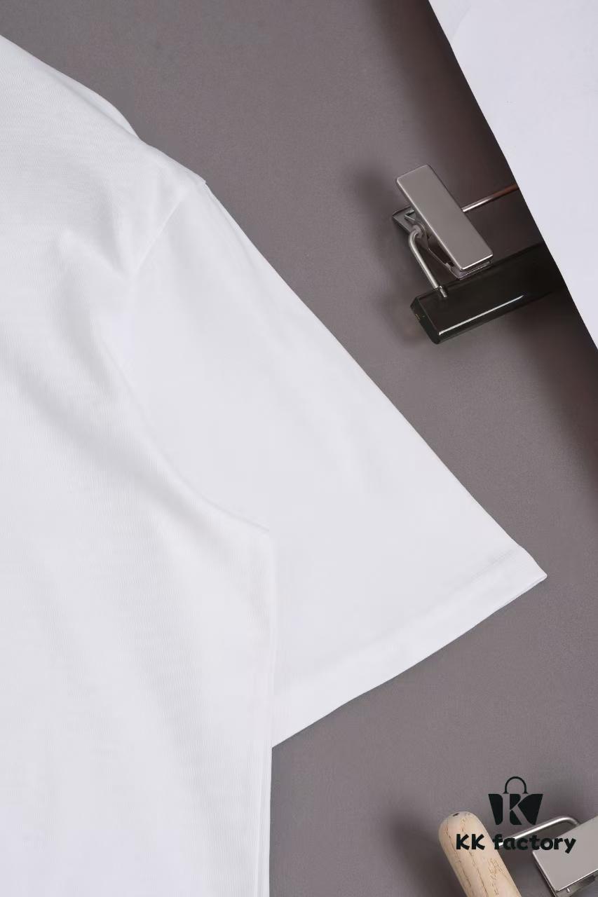 New Arrival 25S Maison Margiela Digital Print T-Shirt, Pre-washed Cotton Fabric, Unisex Loose Fit, Fashionable and Youthful