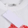 New Arrival 25S Maison Margiela Digital Print T-Shirt, Pre-washed Cotton Fabric, Unisex Loose Fit, Fashionable and Youthful