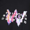 New Arrival 25S Maison Margiela Digital Print T-Shirt, Premium Cotton Garment-Washed Fabric, Unisex Loose Fit Fashion Tee