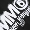 New Arrival 25S Maison Margiela Print T-Shirt, Premium Cotton Garment-Washed Fabric, Soft and Comfortable Unisex Tee with Relaxed Fit