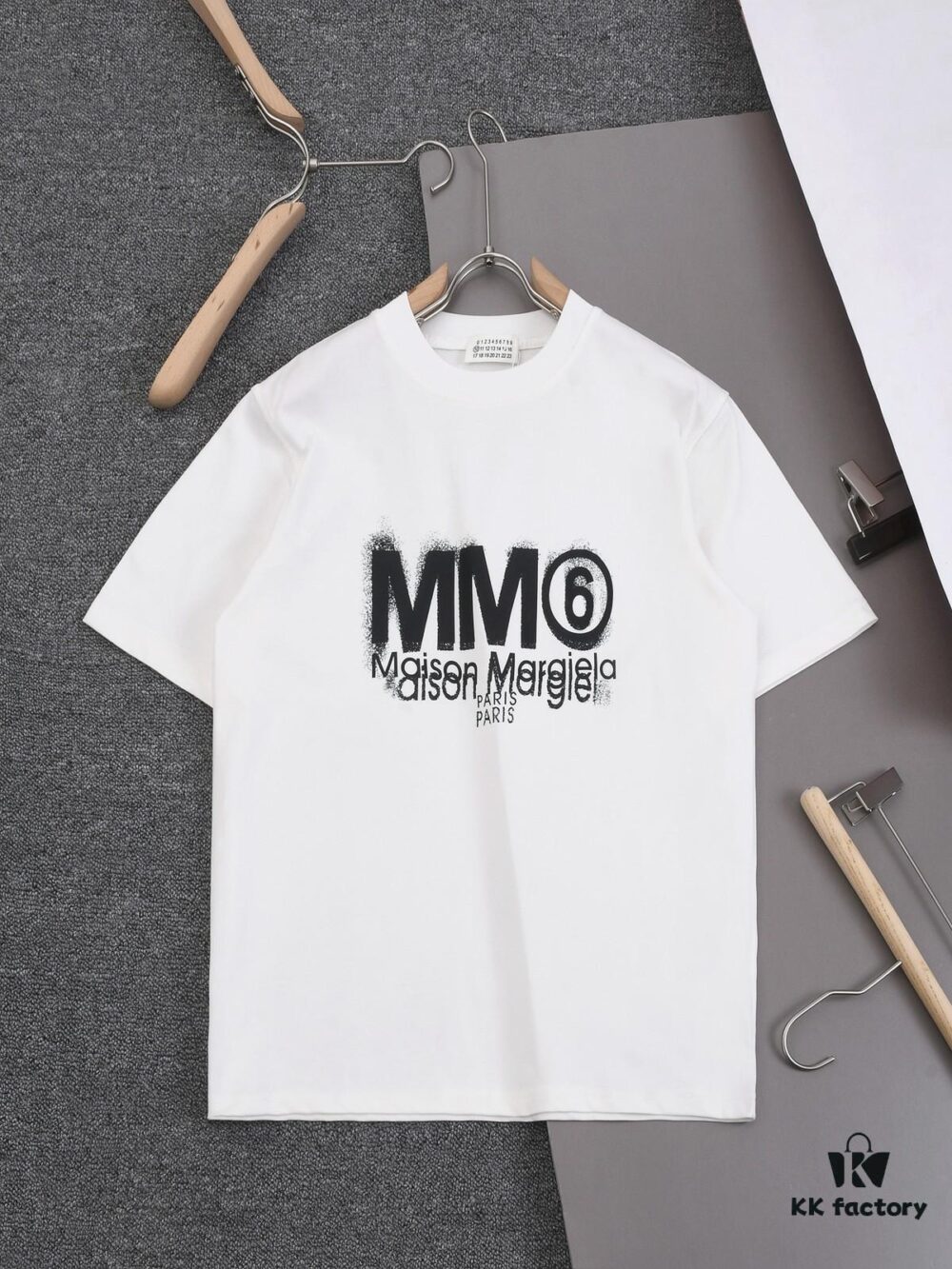 New Arrival 25S Maison Margiela Print T-Shirt, Premium Cotton Washed Fabric, Unisex Loose Fit