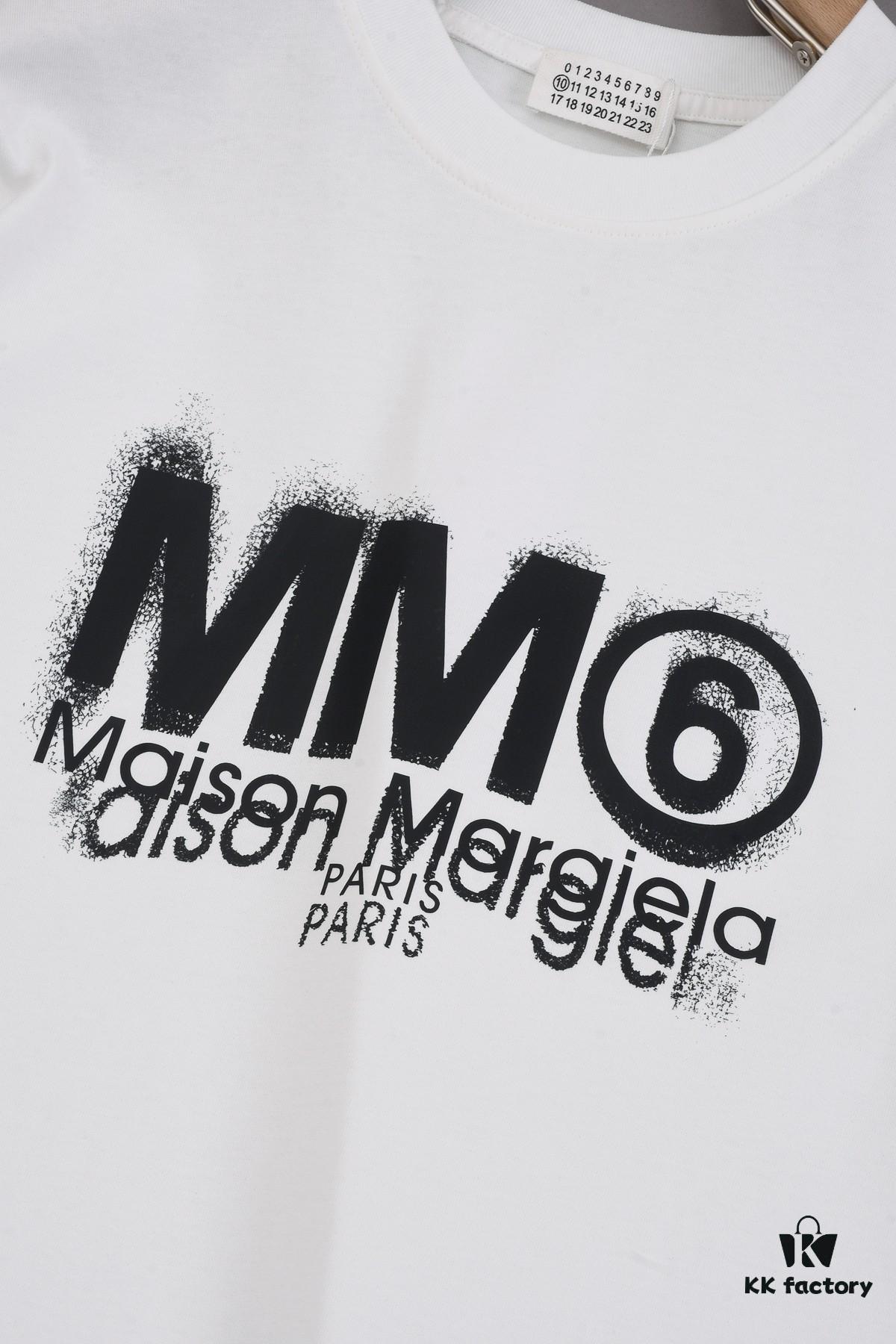 New Arrival 25S Maison Margiela Print T-Shirt, Premium Cotton Washed Fabric, Unisex Loose Fit