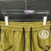 Maison Margiela 2025 New Embroidered Number Logo Couple Shorts