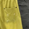 Maison Margiela 2025 New Embroidered Number Logo Couple Shorts