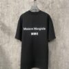 MM6 Martin Margiela 24SS Heavyweight 380g Short Sleeve T-Shirt with 3D Foam Logo Print