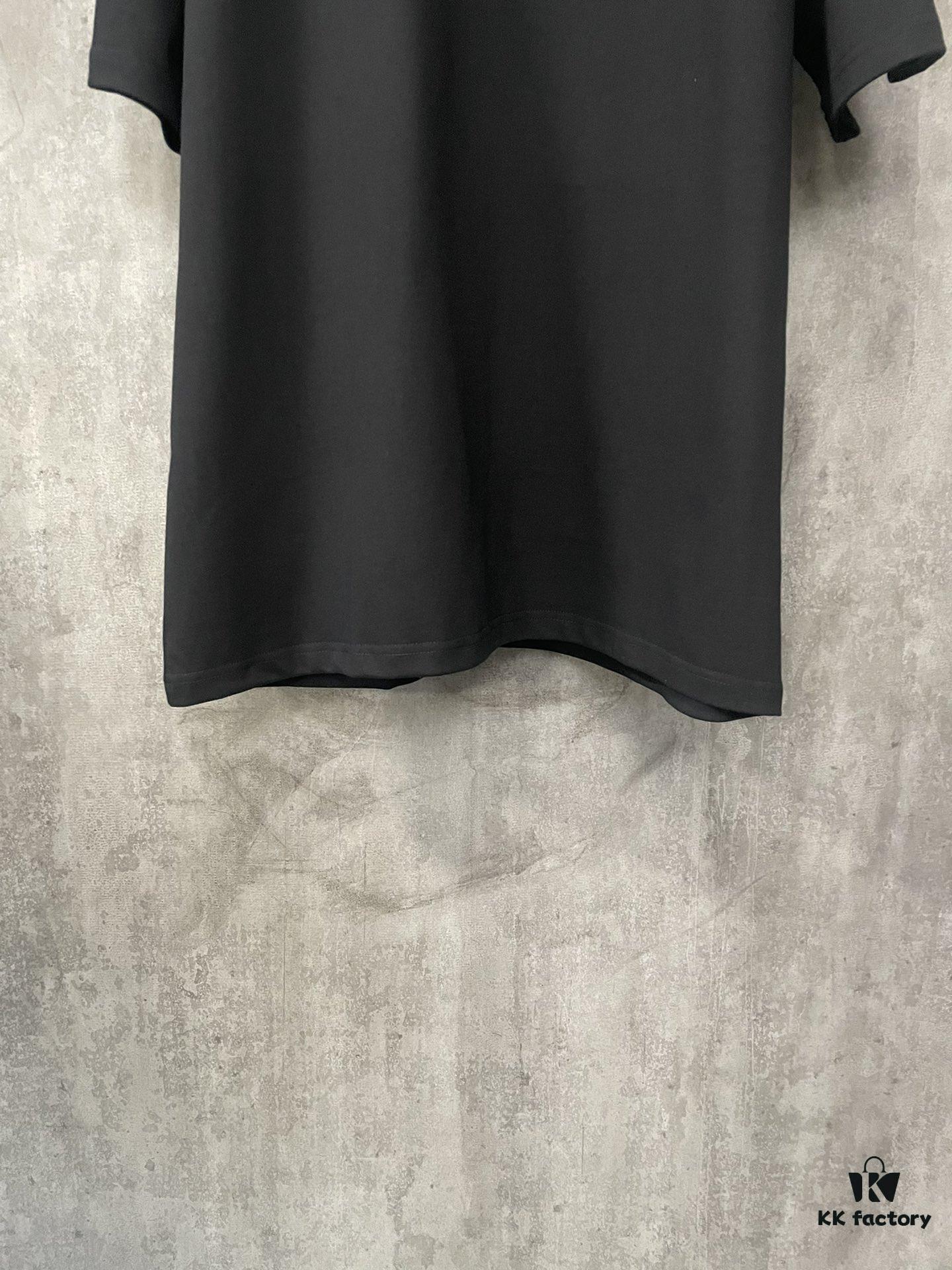 MM6 Martin Margiela 24SS Heavyweight 380g Short Sleeve T-Shirt with 3D Foam Logo Print