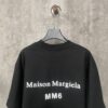 MM6 Martin Margiela 24SS Heavyweight 380g Short Sleeve T-Shirt with 3D Foam Logo Print