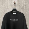 MM6 Maison Margiela 24SS Heavyweight 380g Short Sleeve T-Shirt with 8-Language Puff Print