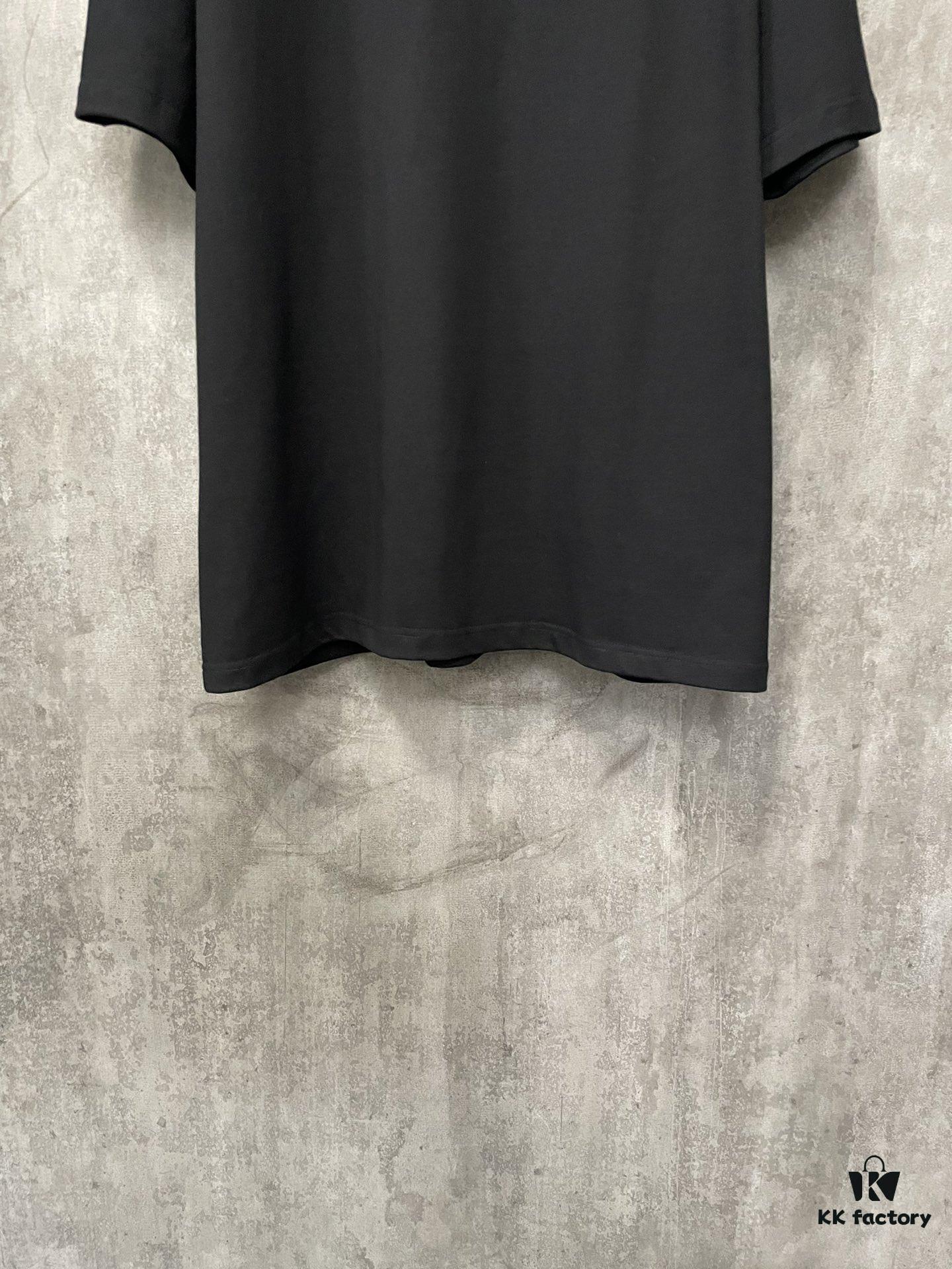 MM6 Maison Margiela 24SS Heavyweight 380g Short Sleeve T-Shirt with 8-Language Puff Print