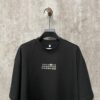 MM6 Maison Margiela 24SS Heavyweight 380g Short Sleeve T-Shirt with Classic Number Logo Puff Print