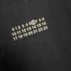 MM6 Maison Margiela 24SS Heavyweight 380g Short Sleeve T-Shirt with Classic Number Logo Puff Print