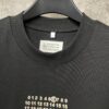 MM6 Maison Margiela 24SS Heavyweight 380g Short Sleeve T-Shirt with Classic Number Logo Puff Print