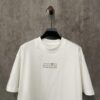 MM6 Maison Margiela 24SS Classic Number Logo Puff Print Heavyweight Short Sleeve T-Shirt, 380g Cotton Tee for Autumn and Winter