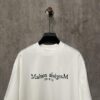 MM6 Maison Margiela 24SS Distressed Letter Puff Print Heavyweight Cotton T-Shirt