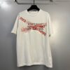High-End Maison Margiela Irregular Number Tape Short Sleeve T-Shirt 2025