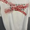 High-End Maison Margiela Irregular Number Tape Short Sleeve T-Shirt 2025