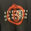High-End Maison Margiela 2025 Year of the Snake Limited Edition Digital Calendar Short Sleeve T-Shirt