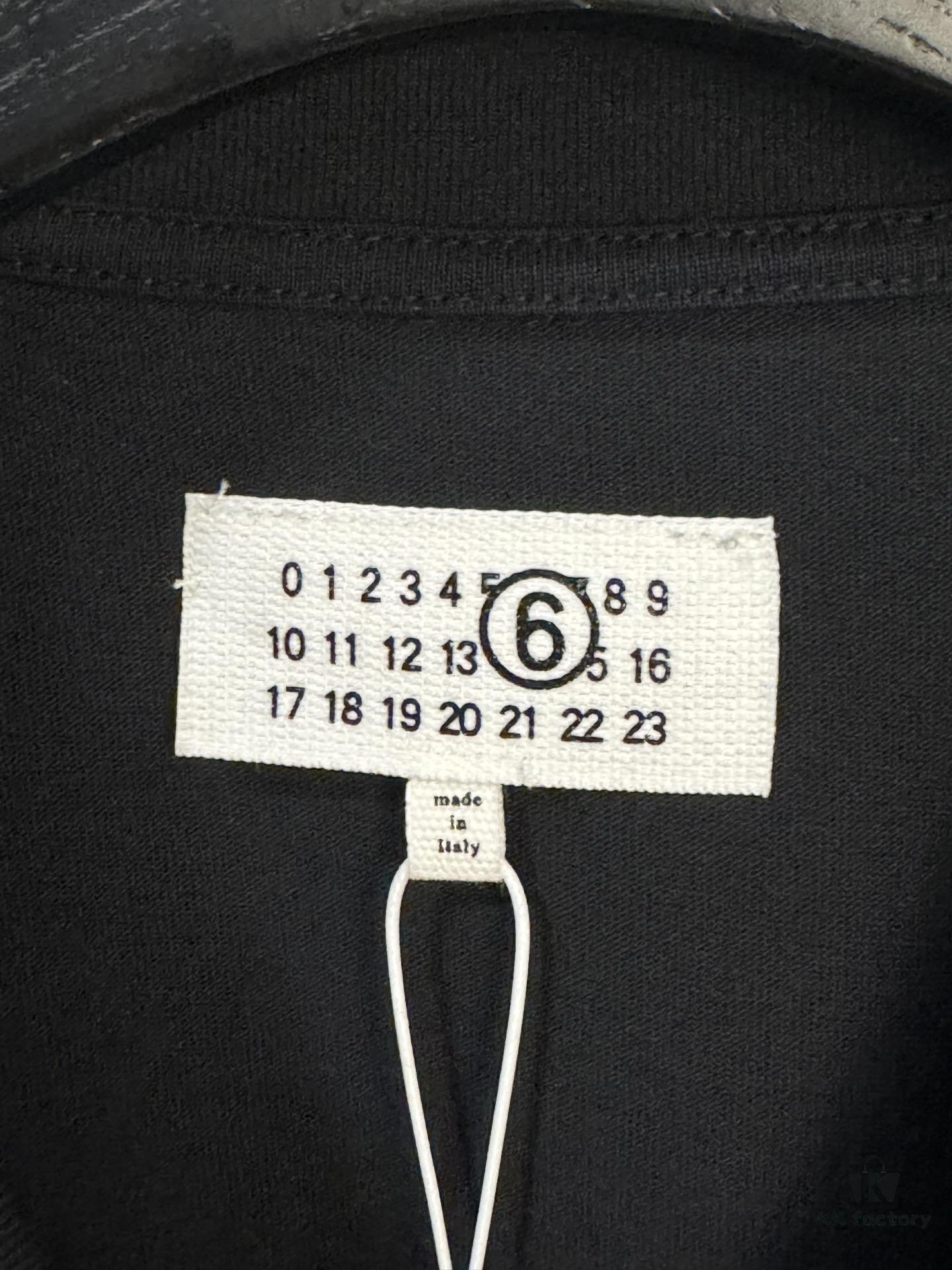 High-End Maison Margiela 2025 Year of the Snake Limited Edition Digital Calendar Short Sleeve T-Shirt