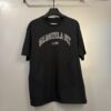 High-End Maison Margiela 2025 Limited Edition Snake Year Cracked Letter Number Short Sleeve T-Shirt