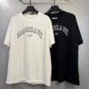 High-End Maison Margiela 2025 Limited Edition Snake Year Cracked Letter Number Short Sleeve T-Shirt