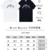 High-End Maison Margiela 2025 Limited Edition Snake Year Cracked Letter Number Short Sleeve T-Shirt