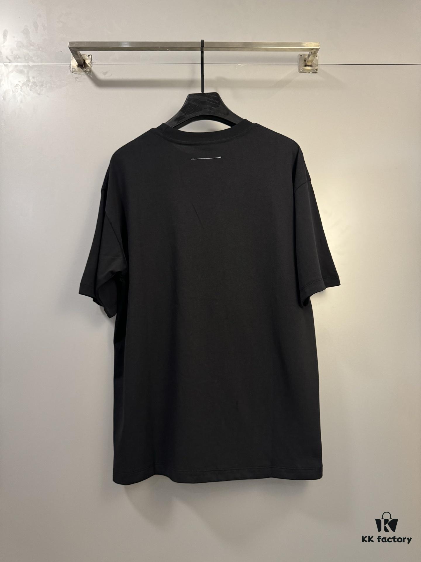 High-End Version Maison Margiela MM6 24 Collection Minimalist Note Short-Sleeve T-Shirt