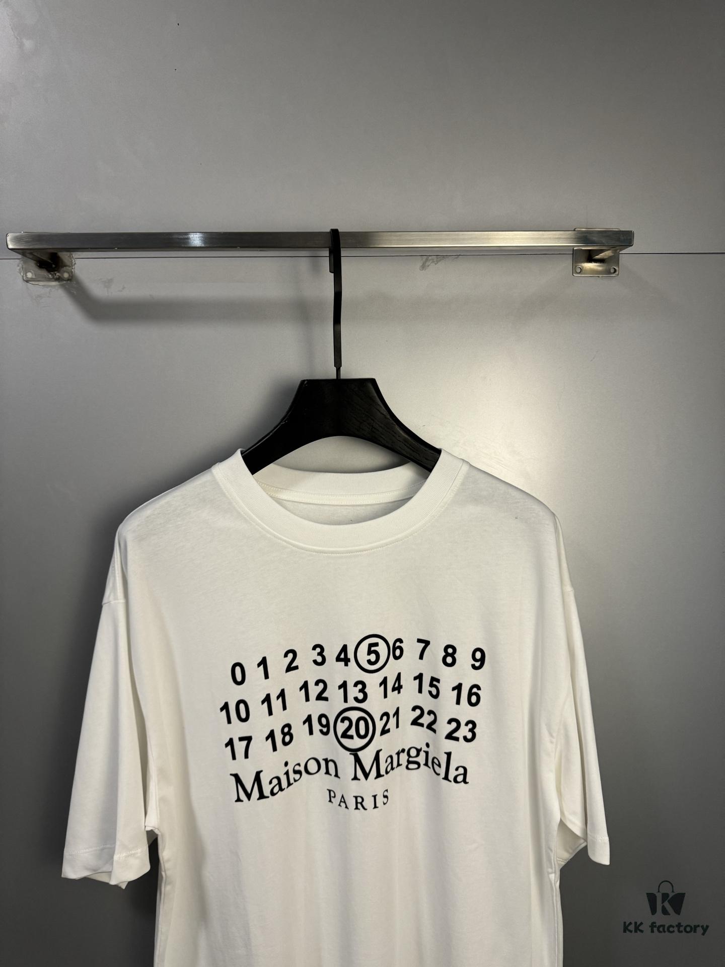 High-End Maison Margiela Limited Edition Short-Sleeve T-Shirt for Valentine's Day 2024