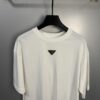 High-End Maison Margiela 2024 Triangle Logo Numeric Graphic T-Shirt