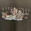 High-End Version Maison Margiela 2024 Cat Playing Ball Numeric Short Sleeve T-Shirt