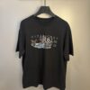 High-End Version Maison Margiela 2024 Cat Playing Ball Numeric Short Sleeve T-Shirt