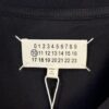 High-End Maison Margiela 2024 Inverted Logo Embroidered Short Sleeve T-Shirt