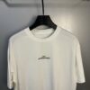 High-End Maison Margiela 2024 Inverted Logo Embroidered Short-Sleeve T-Shirt
