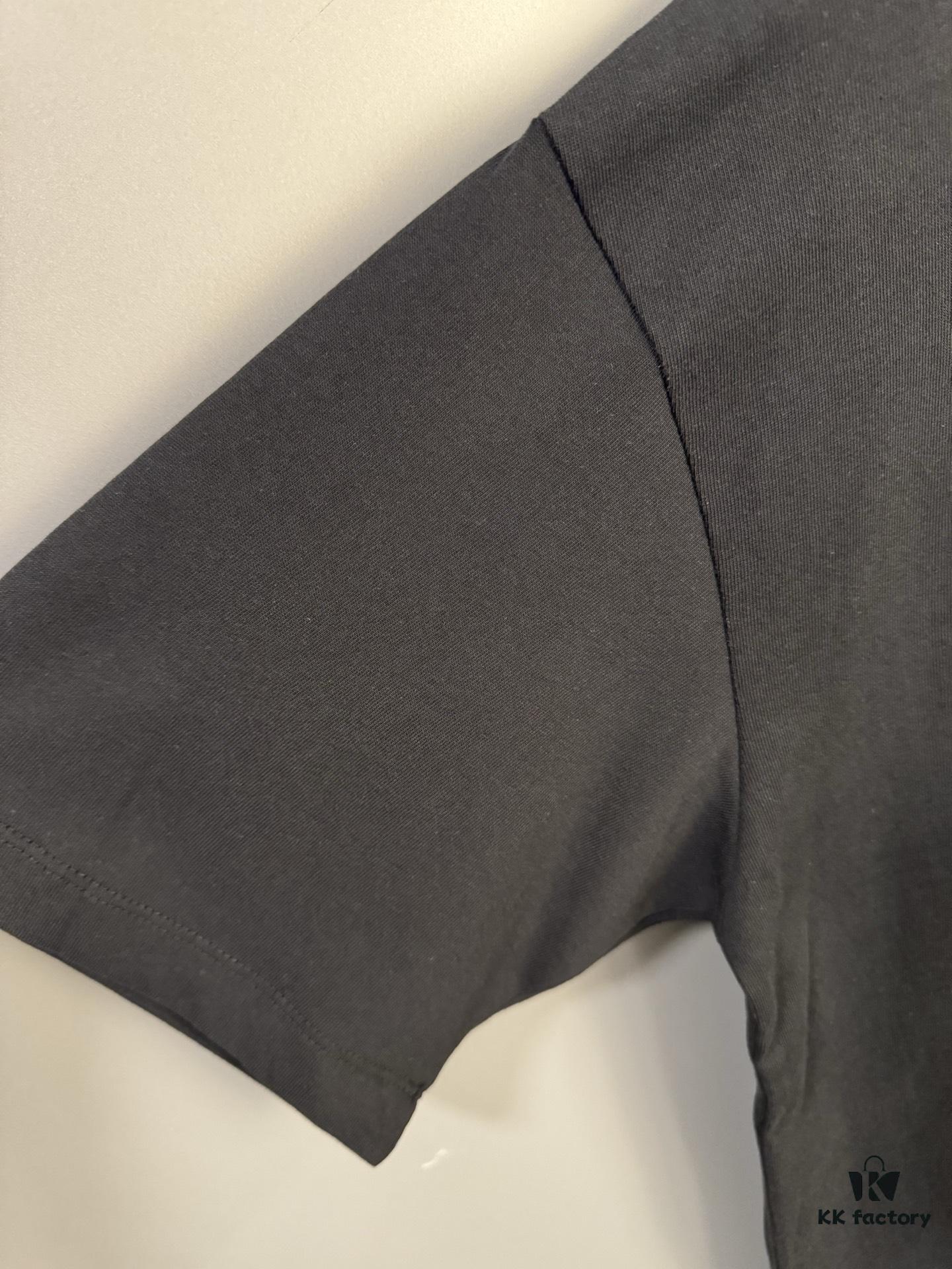 High-End Maison Margiela 2025 Year of the Snake Limited Edition Cracked Letter Number Short Sleeve T-Shirt