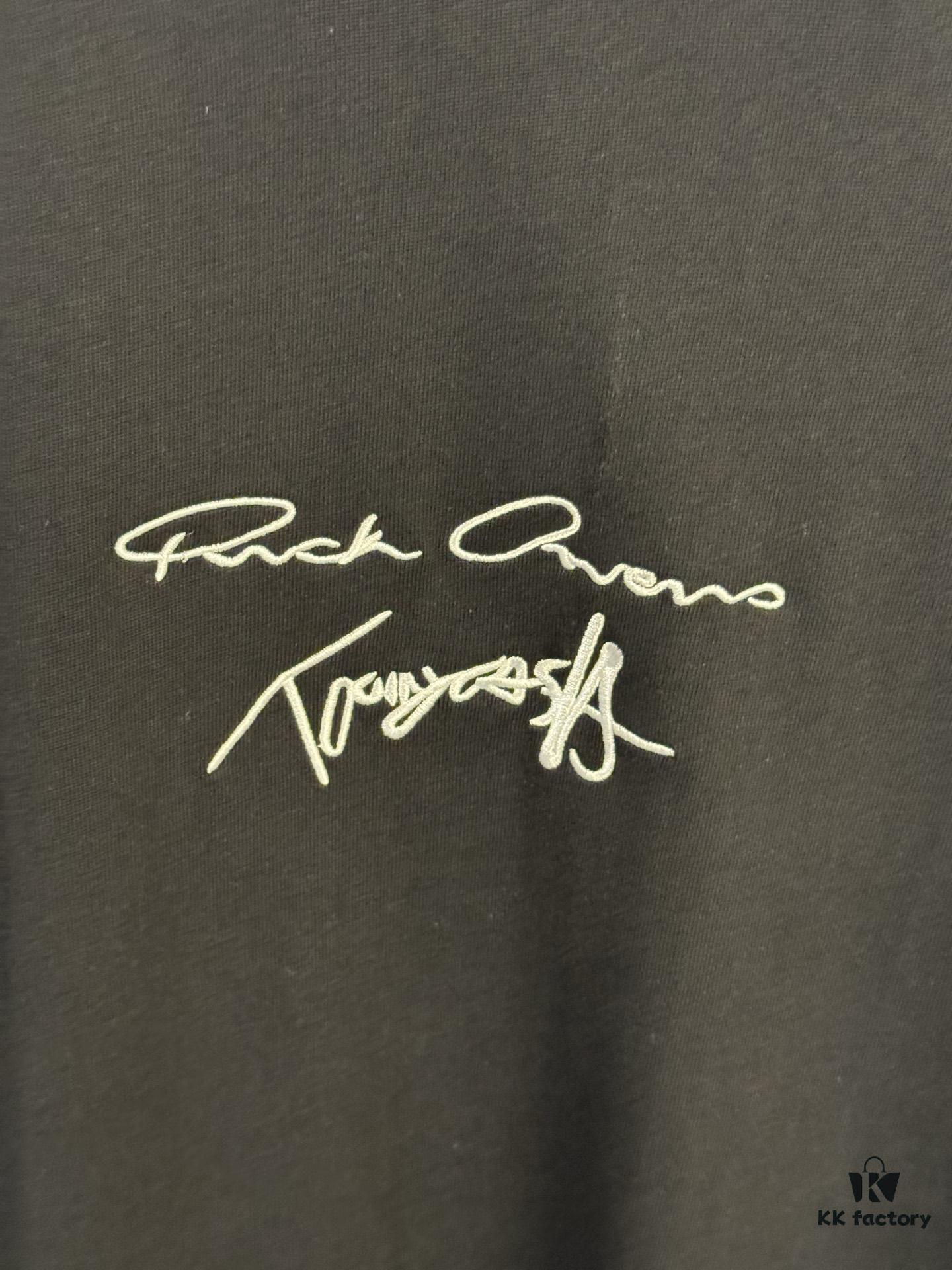 High-End Maison Margiela 2025 Year of the Snake Limited Edition Cracked Letter Number Short Sleeve T-Shirt