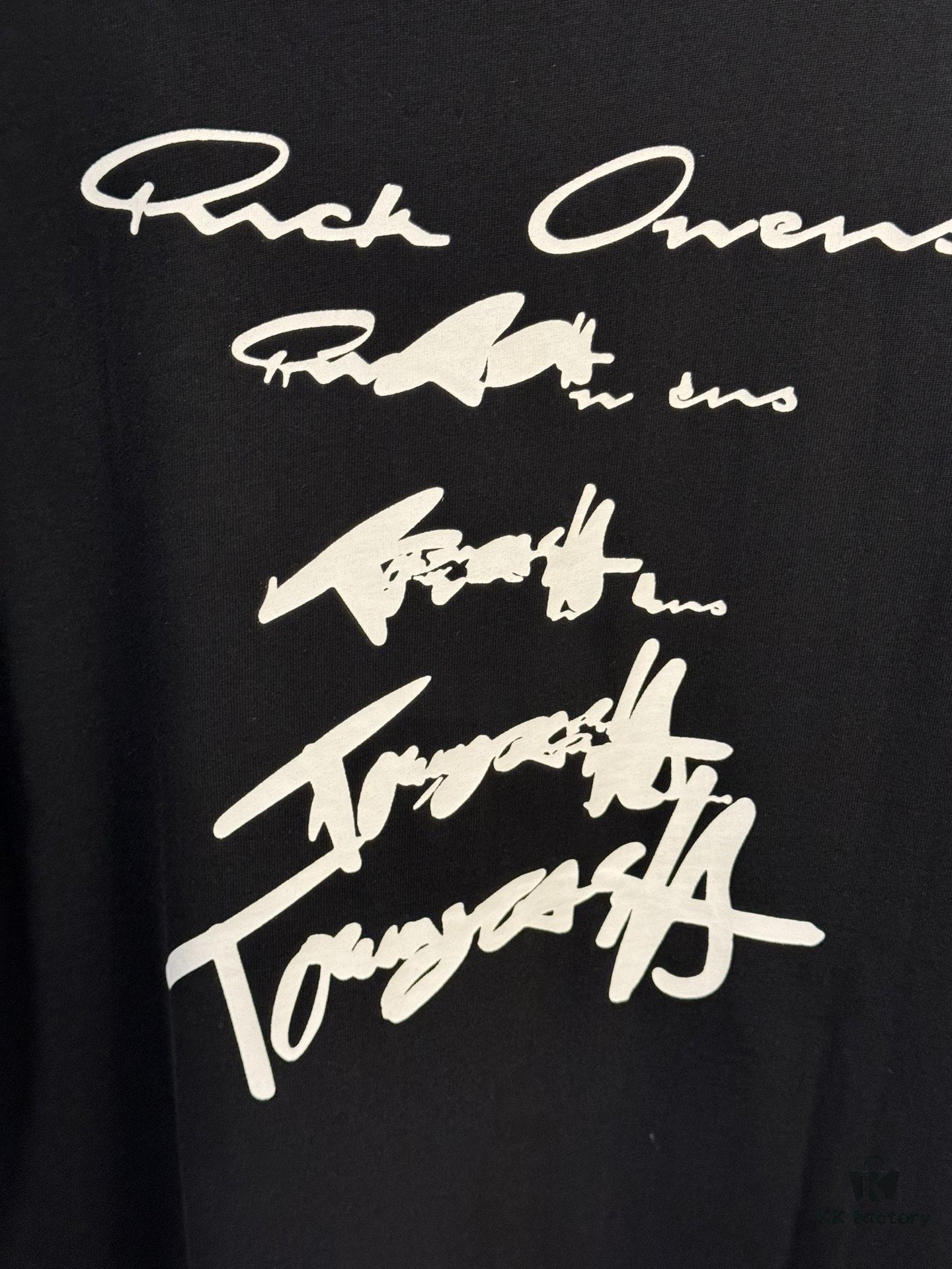 High-End Maison Margiela 2025 Year of the Snake Limited Edition Cracked Letter Number Short Sleeve T-Shirt