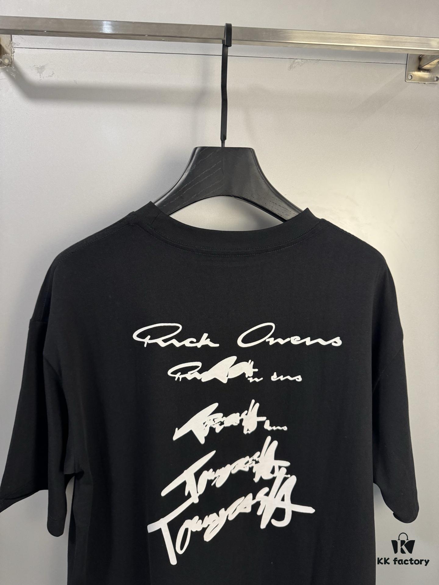 High-End Maison Margiela 2025 Year of the Snake Limited Edition Cracked Letter Number Short Sleeve T-Shirt