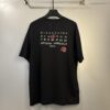High-End Maison Margiela MM6 2024 Slurry Print Calendar 13 Short Sleeve T-Shirt