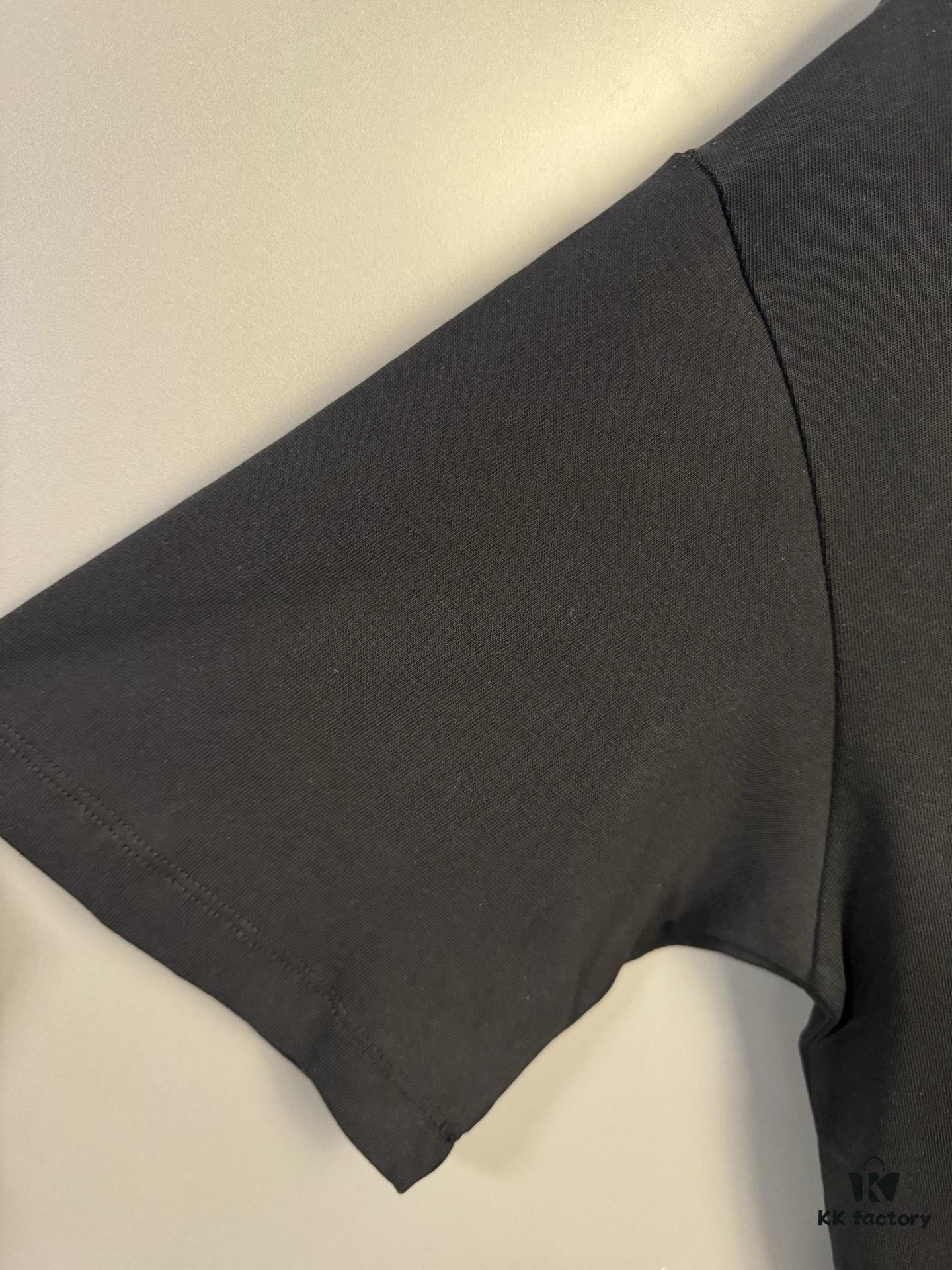 High-End Maison Margiela MM6 2024 Slurry Print Calendar 13 Short Sleeve T-Shirt