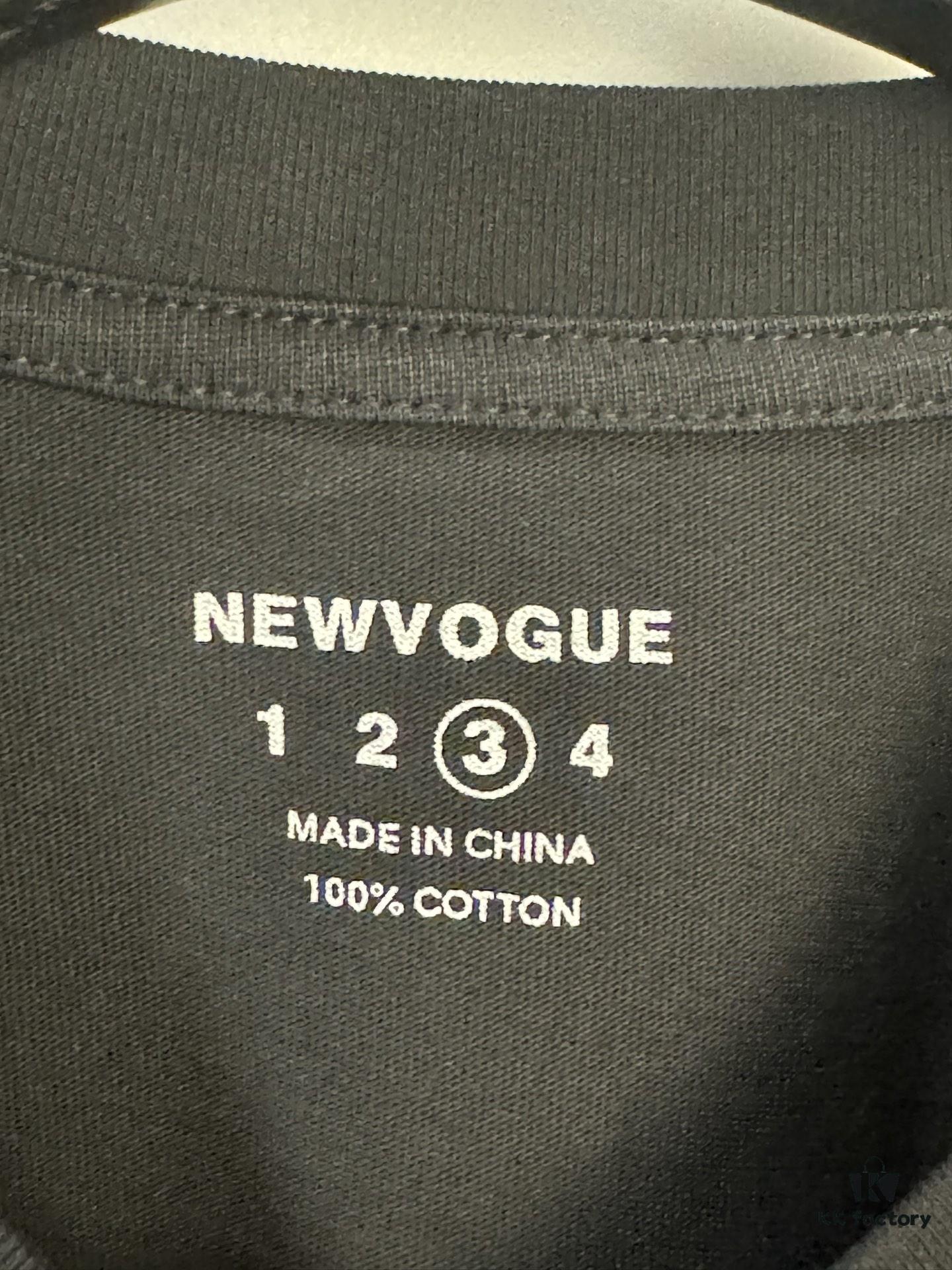 High-End Maison Margiela Collaborative New Vogue Short Sleeve T-Shirt